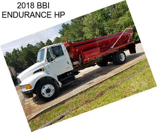 2018 BBI ENDURANCE HP