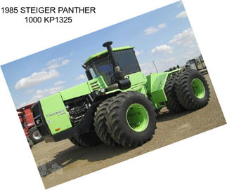 1985 STEIGER PANTHER 1000 KP1325