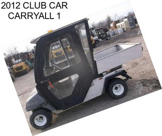 2012 CLUB CAR CARRYALL 1