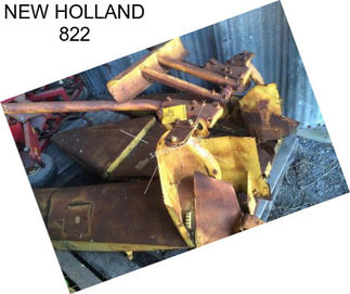 NEW HOLLAND 822