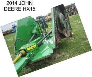 2014 JOHN DEERE HX15