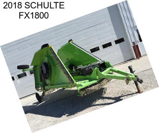 2018 SCHULTE FX1800
