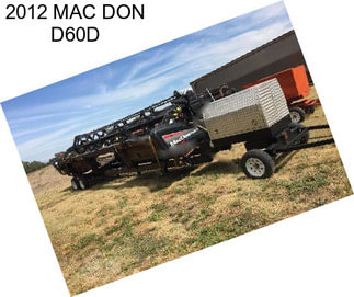 2012 MAC DON D60D