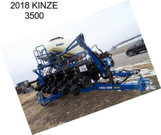 2018 KINZE 3500