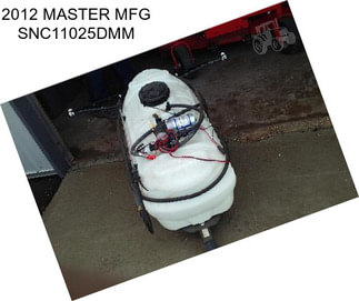 2012 MASTER MFG SNC11025DMM