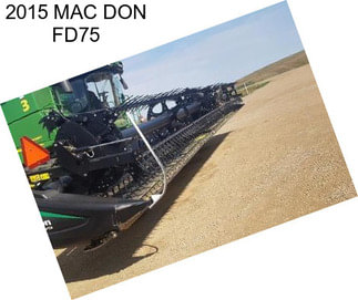 2015 MAC DON FD75