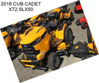 2018 CUB CADET XT2 SLX50