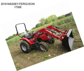 2018 MASSEY-FERGUSON 1726E