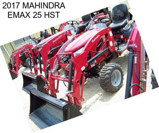 2017 MAHINDRA EMAX 25 HST