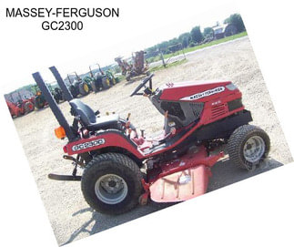 MASSEY-FERGUSON GC2300