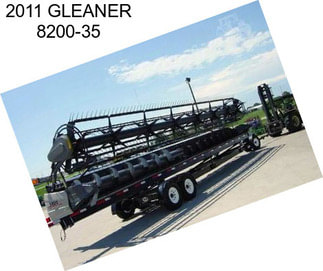 2011 GLEANER 8200-35