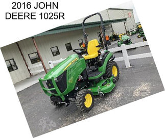 2016 JOHN DEERE 1025R