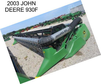 2003 JOHN DEERE 930F