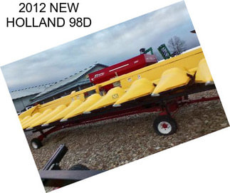 2012 NEW HOLLAND 98D