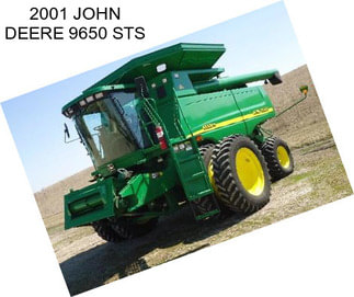 2001 JOHN DEERE 9650 STS