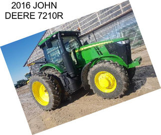 2016 JOHN DEERE 7210R