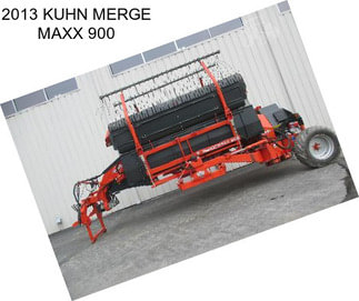 2013 KUHN MERGE MAXX 900