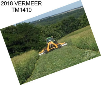 2018 VERMEER TM1410