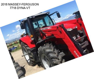 2018 MASSEY-FERGUSON 7718 DYNA-VT