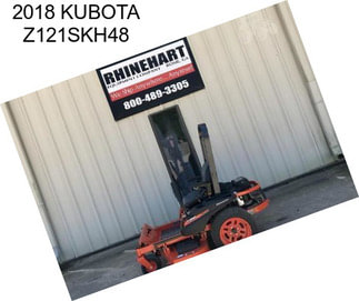 2018 KUBOTA Z121SKH48