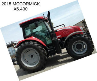 2015 MCCORMICK X6.430