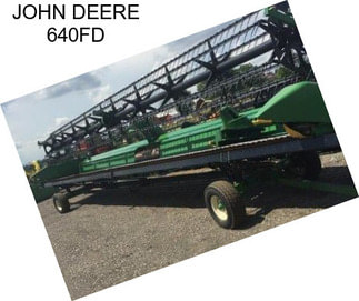 JOHN DEERE 640FD