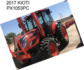 2017 KIOTI PX1053PC
