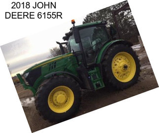 2018 JOHN DEERE 6155R