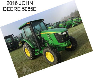 2016 JOHN DEERE 5085E