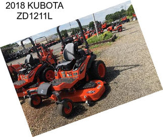 2018 KUBOTA ZD1211L