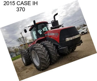 2015 CASE IH 370