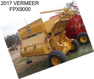 2017 VERMEER FPX9000