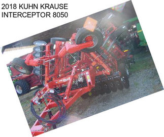 2018 KUHN KRAUSE INTERCEPTOR 8050