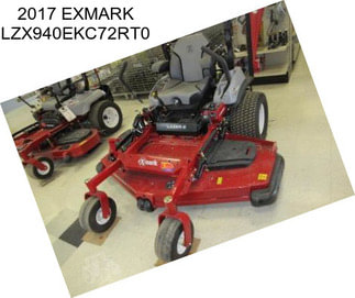 2017 EXMARK LZX940EKC72RT0