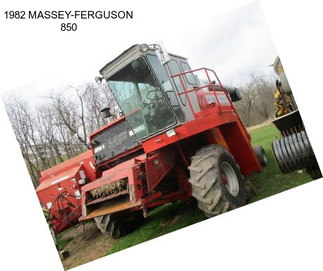 1982 MASSEY-FERGUSON 850