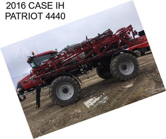 2016 CASE IH PATRIOT 4440