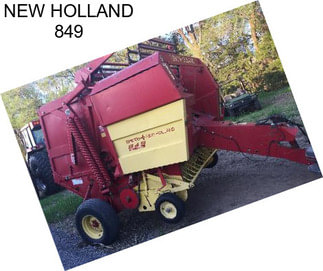 NEW HOLLAND 849