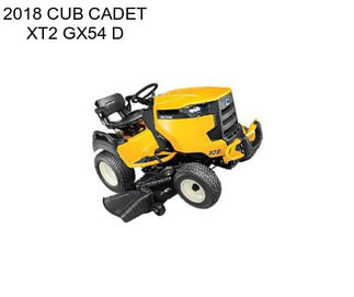 2018 CUB CADET XT2 GX54 D