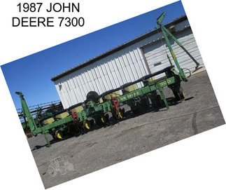 1987 JOHN DEERE 7300