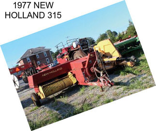 1977 NEW HOLLAND 315