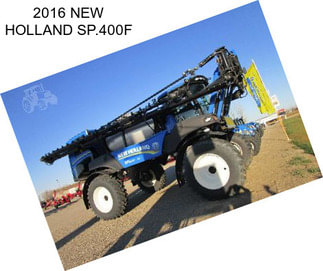 2016 NEW HOLLAND SP.400F