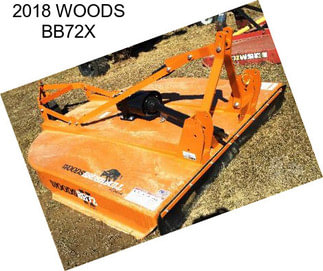 2018 WOODS BB72X