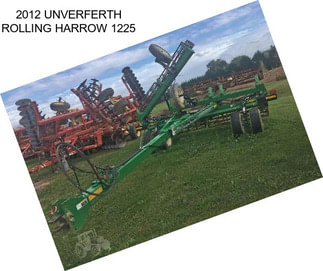 2012 UNVERFERTH ROLLING HARROW 1225