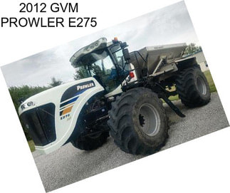 2012 GVM PROWLER E275
