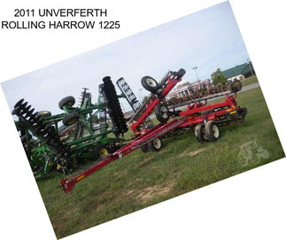 2011 UNVERFERTH ROLLING HARROW 1225