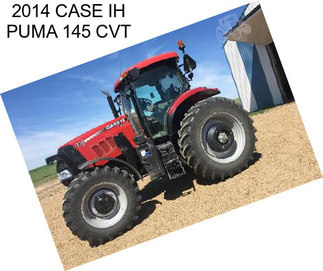 2014 CASE IH PUMA 145 CVT