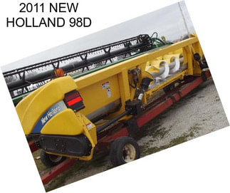 2011 NEW HOLLAND 98D