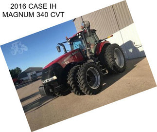 2016 CASE IH MAGNUM 340 CVT