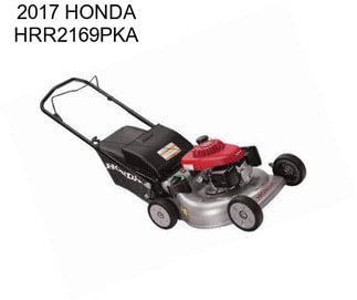 2017 HONDA HRR2169PKA