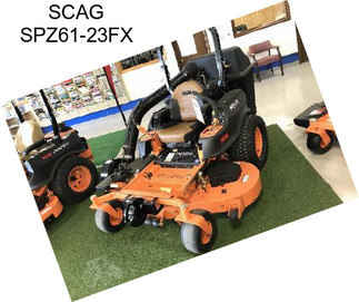 SCAG SPZ61-23FX